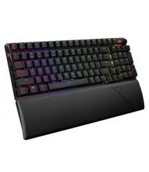 ASUS Клавиатура механическая ROG Strix Scope II, 96key, NX Snow, USB-A/WL/BT, EN/UK, RGB, чёрный
