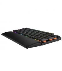 ASUS Клавиатура механическая ROG Strix Scope II, 96key, NX Snow, USB-A/WL/BT, EN/UK, RGB, чёрный