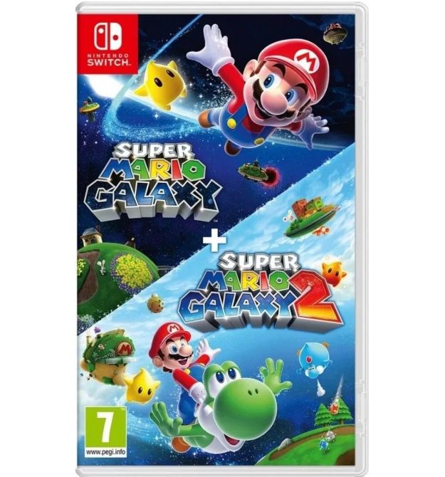 Games Software Гра консольна Switch 2 SUPER MARIO GALAXY 1 + 2, картридж