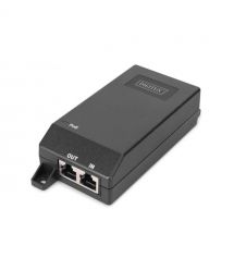 Digitus PoE-Инжектор PoE+ 802.3at, 10/100/1000 Mbps, Output max. 48V, 30W, черный