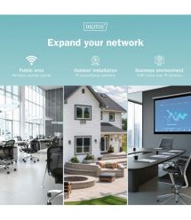 Digitus PoE-Инжектор PoE+ 802.3at, 10/100/1000 Mbps, Output max. 48V, 30W, черный