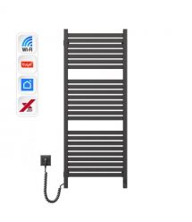 Navin Полотенцесушитель Navin электрический Авангард Х, 1200х480х71мм, Wi-Fi, сталь, черный муар, левое подключение