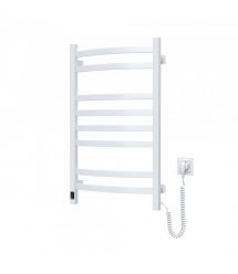 Navin Полотенцесушитель электрический Avalon, 800х480х104мм, таймер-регулятор, сталь, белый, правое подключение