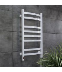 Navin Полотенцесушитель электрический Avalon, 800х480х104мм, таймер-регулятор, сталь, белый, правое подключение