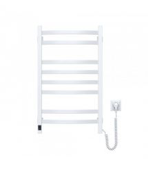 Navin Полотенцесушитель электрический Avalon, 800х480х104мм, таймер-регулятор, сталь, белый, правое подключение