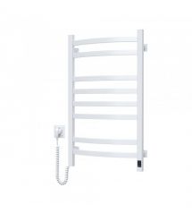 Navin Полотенцесушитель электрический Avalon, 800х480х104мм, таймер-регулятор, сталь, белый, левое подключение