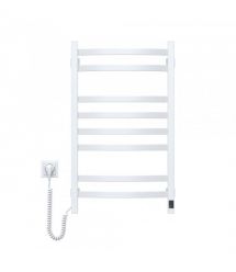 Navin Полотенцесушитель электрический Avalon, 800х480х104мм, таймер-регулятор, сталь, белый, левое подключение