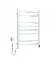 Navin Полотенцесушитель электрический Avalon, 800х480х104мм, таймер-регулятор, сталь, белый, левое подключение