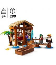 LEGO Конструктор LEGO ONE PIECE Хатина у Селищі Вітряків