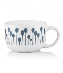 ARDESTO Чашка Piera, 450мл, керамика, белый