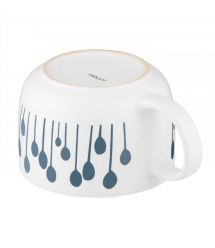 ARDESTO Чашка Piera, 450мл, керамика, белый