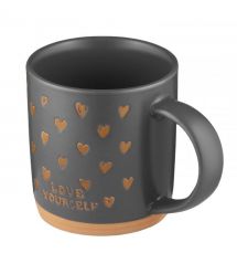 ARDESTO Чашка Alda, 365мл, керамика, серый