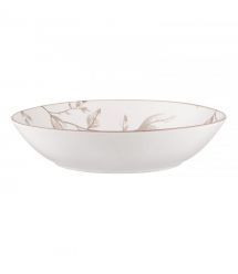 ARDESTO Тарелка суповая Asti, 790мл, 20.2см, керамика, бело-бежевый