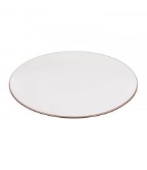 ARDESTO Тарелка десертная Asti, 19.4см, керамика, белый