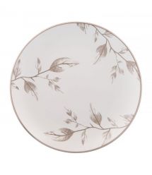 ARDESTO Тарелка десертная Asti, 19.4см, керамика, бело-бежевый