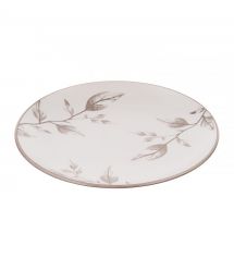 ARDESTO Тарелка десертная Asti, 19.4см, керамика, бело-бежевый