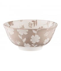 ARDESTO Салатник Ravenna, 620мл, 15см, фарфор, бело-бежевый