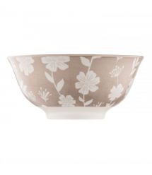 ARDESTO Салатник Ravenna, 620мл, 15см, фарфор, бело-бежевый