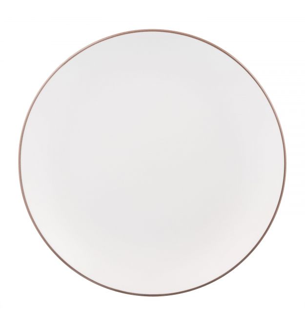 ARDESTO Тарелка обеденная Asti, 26.9см, керамика, белый