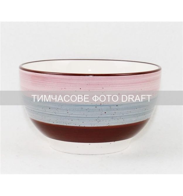 ARDESTO Салатник Salerno, 700мл, 14см, керамика, многоцветный