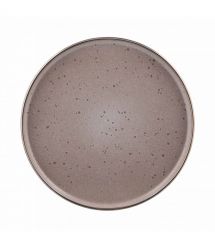 ARDESTO Тарелка обеденная Fasano, 26см, керамика, серо-коричневый