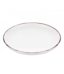 ARDESTO Тарелка обеденная Lazio, 27см, керамика, белый