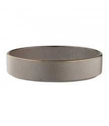 ARDESTO Тарелка суповая Fasano, 850мл, 20см, керамика, серо-коричневый