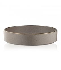 ARDESTO Тарелка суповая Fasano, 850мл, 20см, керамика, серо-коричневый