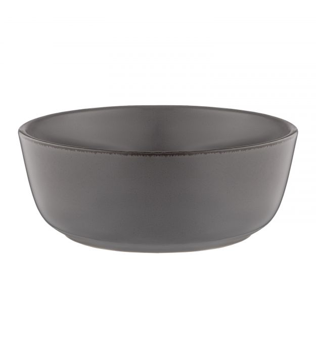 ARDESTO Салатник Lazio, 700мл, 16см, керамика, серый темный