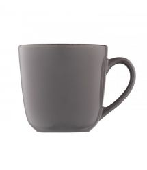 ARDESTO Чашка Lazio, 400мл, керамика, серый темный