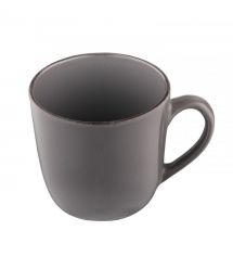 ARDESTO Чашка Lazio, 400мл, керамика, серый темный