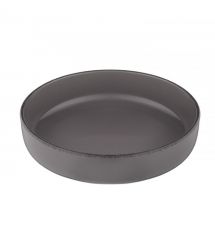 ARDESTO Тарелка суповая Lazio, 730мл, 18.5см, керамика, серый темный