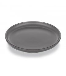 ARDESTO Тарелка десертная Lazio, 20.5см, керамика, серый темный