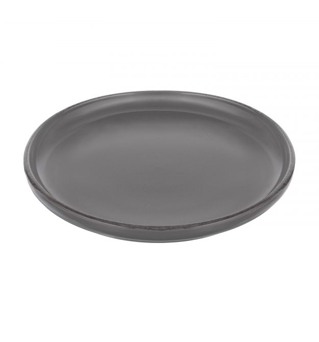 ARDESTO Тарелка обеденная Lazio, 27см, керамика, серый темный
