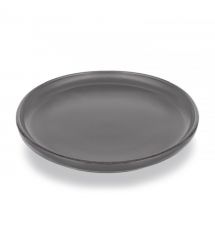ARDESTO Тарелка обеденная Lazio, 27см, керамика, серый темный