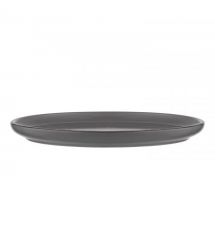 ARDESTO Тарелка обеденная Lazio, 27см, керамика, серый темный