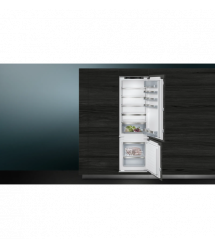 Siemens Siemens Ref built-in with bottom freezer, 177x55x55, ref-212L, freez.-64L, 2doors, E, ST, white