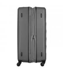 Wenger Валіза Wenger, Motion, велика, пластик, 4 колеса, сірий