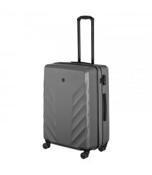 Wenger Чемодан, Motion, средний, пластик, 4 колеса, серый