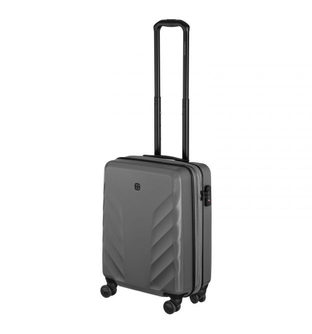 Wenger Валіза, Motion, мала, пластик, 4 колеса, сіра