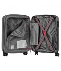 Wenger Валіза, Motion, мала, пластик, 4 колеса, сіра