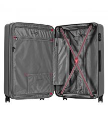 Wenger Набір валіз Wenger, Motion 3 в 1, (S,M,L), пластик, 4 колеса, сірий