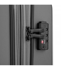 Wenger Набір валіз Wenger, Motion 3 в 1, (S,M,L), пластик, 4 колеса, сірий