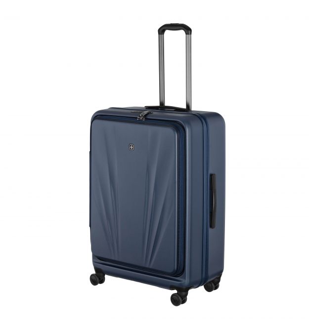 Wenger Валіза Wenger Skyon Hardside Large, велика, полікарбонат, TSA, 4 колеса, розширення, темно-синій