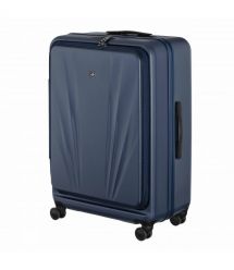 Wenger Валіза Wenger Skyon Hardside Large, велика, полікарбонат, TSA, 4 колеса, розширення, темно-синій