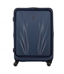 Wenger Валіза Wenger Skyon Hardside Large, велика, полікарбонат, TSA, 4 колеса, розширення, темно-синій
