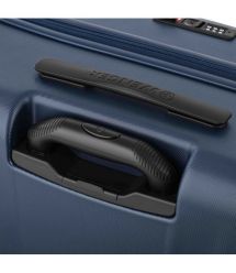 Wenger Валіза Wenger Skyon Hardside Large, велика, полікарбонат, TSA, 4 колеса, розширення, темно-синій