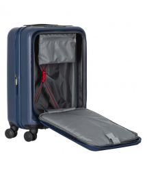 Wenger Валіза Wenger Skyon Hardside Carry-On, мала, з відсіком для н/б 16", полікарбонат, TSA, 4 колеса, розширення, USB, синій
