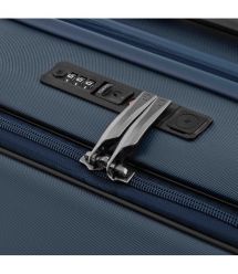Wenger Валіза Wenger Skyon Hardside Carry-On, мала, з відсіком для н/б 16", полікарбонат, TSA, 4 колеса, розширення, USB, синій