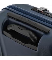 Wenger Валіза Wenger Skyon Hardside Carry-On, мала, з відсіком для н/б 16", полікарбонат, TSA, 4 колеса, розширення, USB, синій